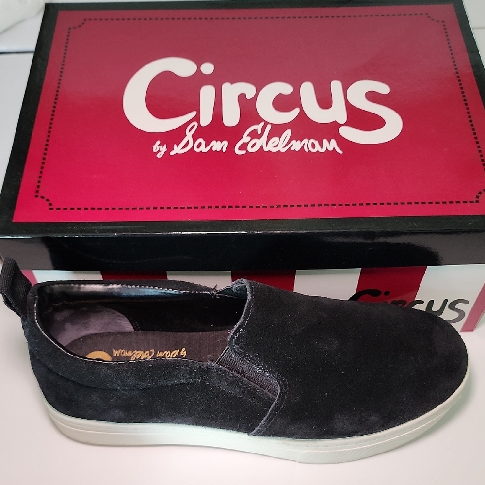 Circus by Sam Edelman Men's Black Slip-On Shoes